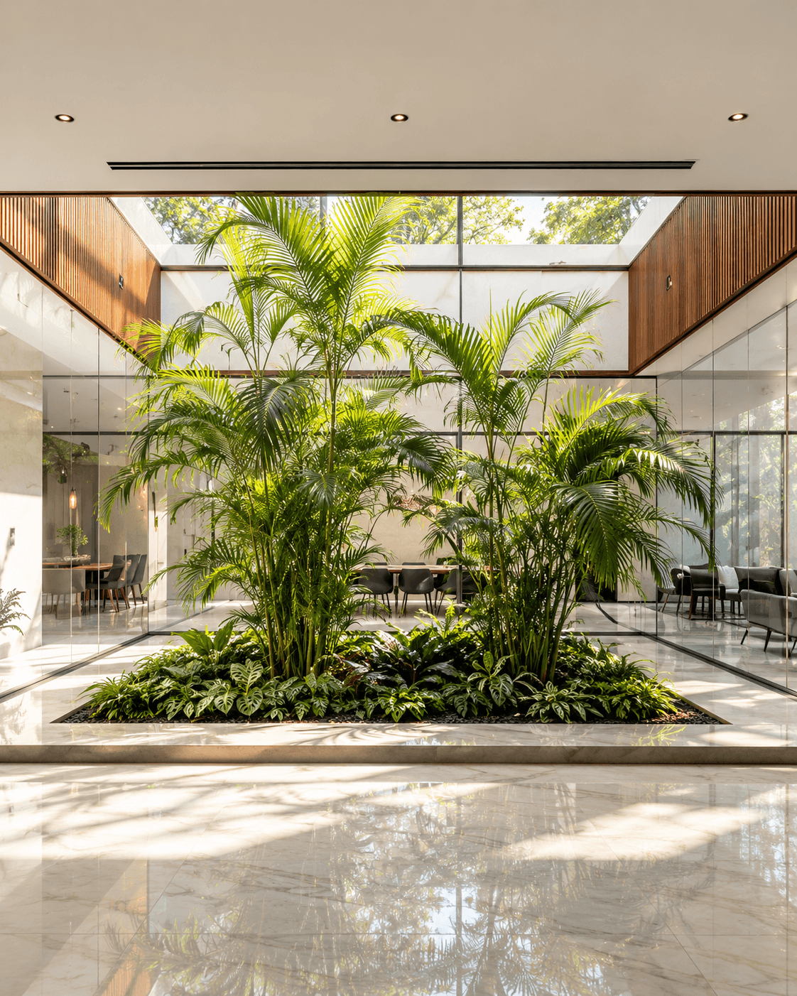 Atrium Living Garden Court